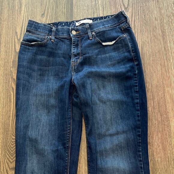 Levi's Womens 525 Straight Leg Perfect Waist Jeans Denim Medium Wash Blue Size 4 - Picture 4 of 10